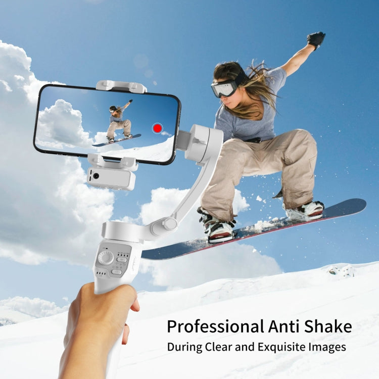 Three-Axis Anti-Shake Smart Gimbal Handheld Stabiliser With Face Follow Shot(Black) - Handheld Gimbals by PMC Jewellery | Online Shopping South Africa | PMC Jewellery | Buy Now Pay Later Mobicred