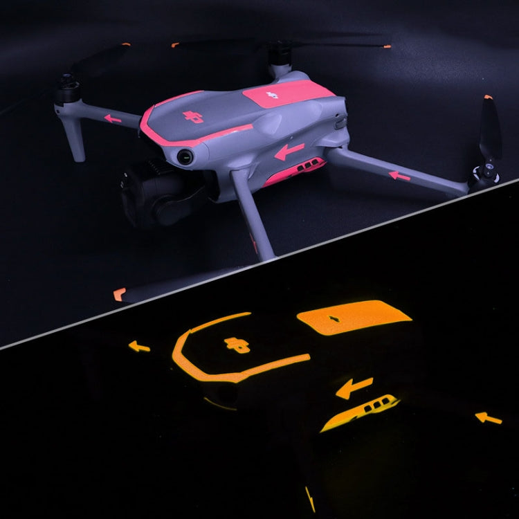 For DJI Air 3S / 3 Luminous Stickers Night Glow Film(Pink) - free shipping - PMC TechLife - Order now!