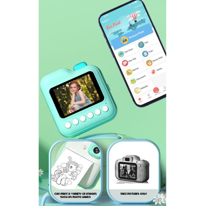 Mini Children High-Definition Printing Digital Camera, Color: Green - Video Cameras by PMC Jewellery | Online Shopping South Africa | PMC Jewellery | Buy Now Pay Later Mobicred