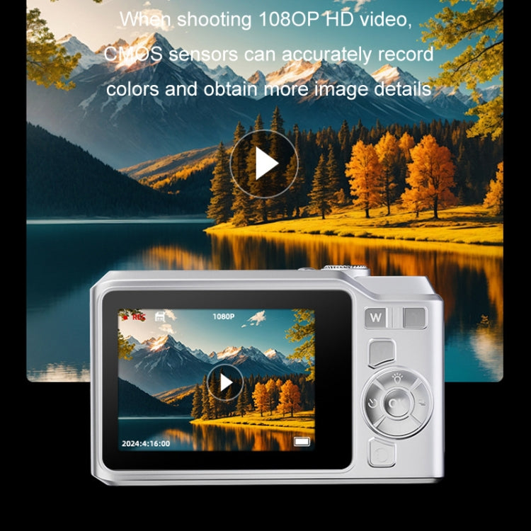 1080P HD Student Retro Digital Card Camera, Color: White+32G - Video Cameras by PMC Jewellery | Online Shopping South Africa | PMC Jewellery | Buy Now Pay Later Mobicred