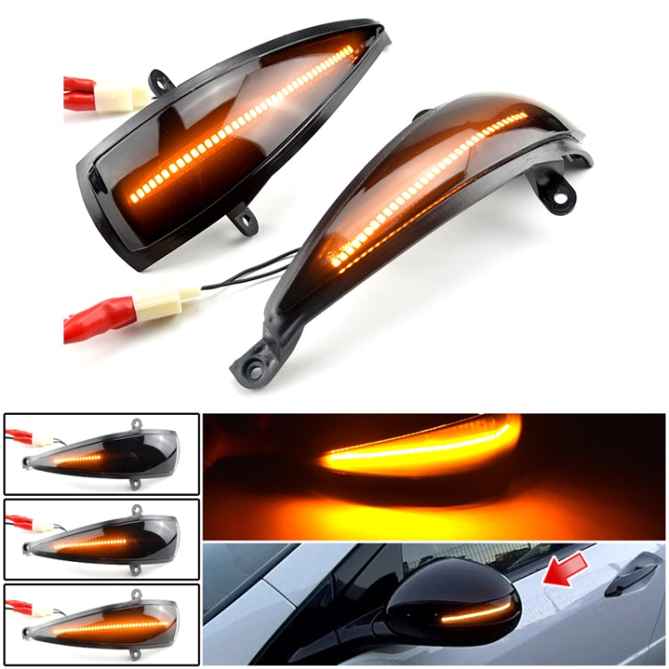 1pair For Honda Civic 8th Rearview Mirror Turn Signal Indicator Lights(Single Yellow Light Running) - Arrow Turn Lights by PMC Jewellery | Online Shopping South Africa | PMC Jewellery | Buy Now Pay Later Mobicred