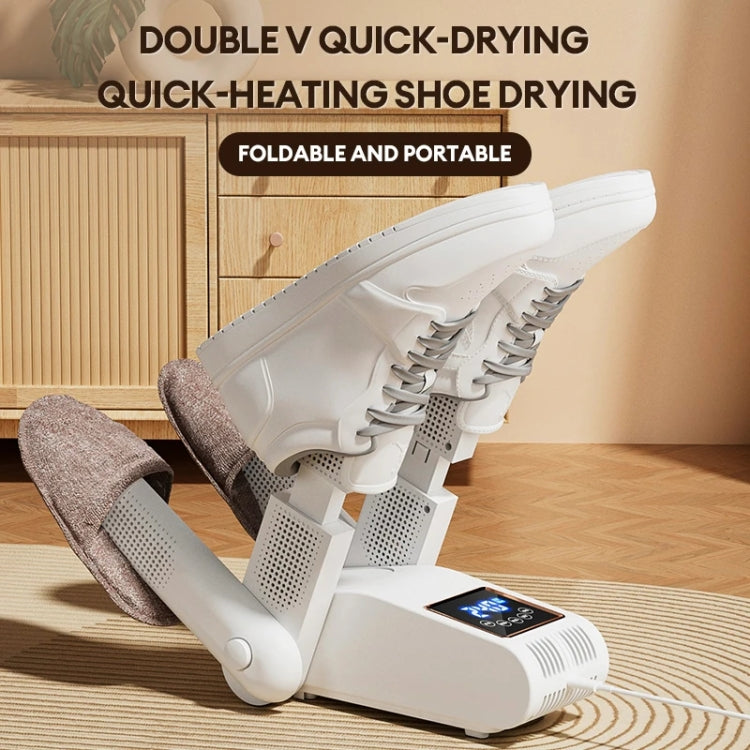 UV Antibacterial LED Touch Intelligent Constant Temperature Shoe Dryer, Spec: US Plug(Green) - free shipping - PMC TechLife - Order now!