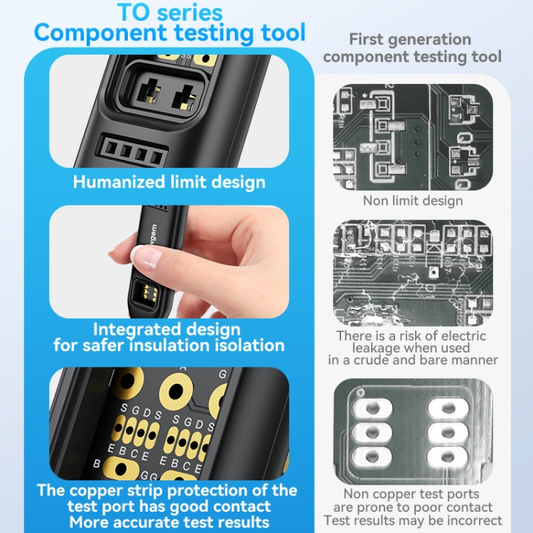 Awgem Multi-Function Optocoupler Tester Electronic Repair Tool, Model: TO2P Charging - Other Tester Tool by Awgem | Online Shopping South Africa | PMC Jewellery | Buy Now Pay Later Mobicred