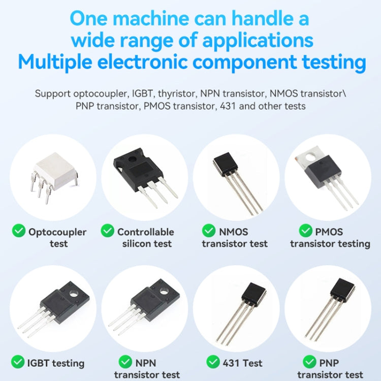 Awgem Multi-Function Optocoupler Tester Electronic Repair Tool, Model: TO2P Charging - Other Tester Tool by Awgem | Online Shopping South Africa | PMC Jewellery | Buy Now Pay Later Mobicred