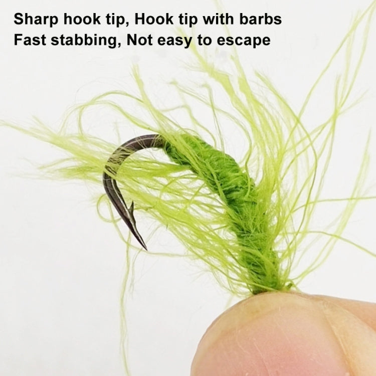 4pcs /Box Hooks Imitation Aquatic Grass Fishing Hooks Grass Hooks(2#) - Fishing Hooks by PMC TechLife | Online Shopping South Africa | PMC TechLife | Buy Now Pay Later Mobicred