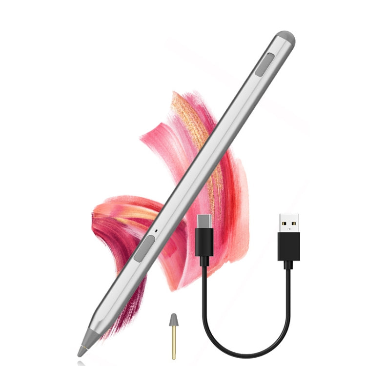 Tablet Stylus Pen USI2.0 Protocol Pen Stylus Anti False Touch(Silver) - Stylus Pen by PMC TechLife | Online Shopping South Africa | PMC TechLife | Buy Now Pay Later Mobicred