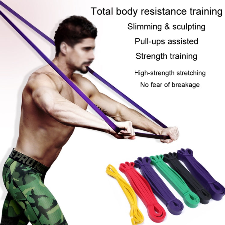 Resistance Band Latex Strength Training Resistance Ring Pull-Ups Assisted Ring Yoga Elastic Band, Spec: 2080x4.5x32mm Purple - Fitness Equipments by PMC Jewellery | Online Shopping South Africa | PMC Jewellery | Buy Now Pay Later Mobicred