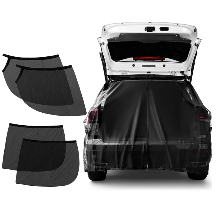 Car Rear Trunk Ventilation Shade Anti-mosquito Screen Cover, Size: XL(Set) - Window Foils & Solar Protection by PMC TechLife | Online Shopping South Africa | PMC TechLife | Buy Now Pay Later Mobicred