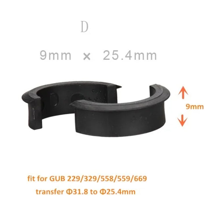 GUB Code Table Stand Lamp Holder Washer Mobile Phone Holder Reducing Ring Gasket, Style: D 9x25.4mm - free shipping - PMC TechLife - Order now!