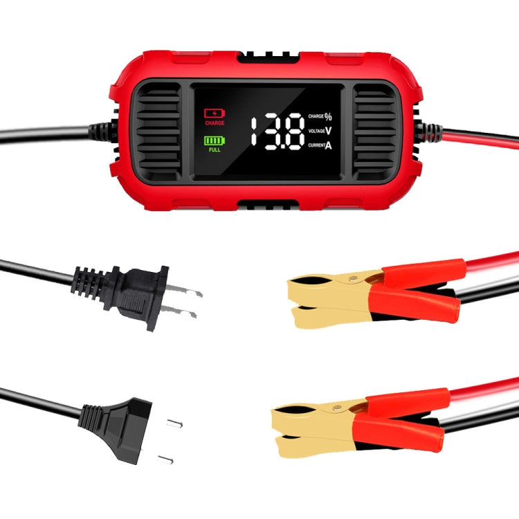 FOXSUR 2A 12V Motorcycle ATV Fully Automatic Trickle Battery Charger(EU Plug) - Battery Charger by FOXSUR | Online Shopping South Africa | PMC TechLife | Buy Now Pay Later Mobicred