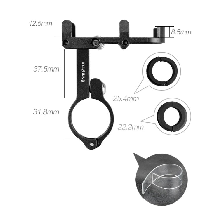 GUB PRO2 Aluminium Bicycle Phone Holder(Black) - free shipping - PMC TechLife - Order now!