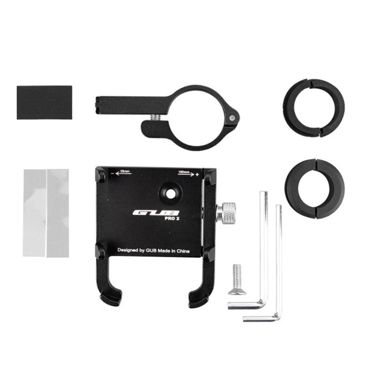GUB PRO2 Aluminium Bicycle Phone Holder(Black) - free shipping - PMC TechLife - Order now!