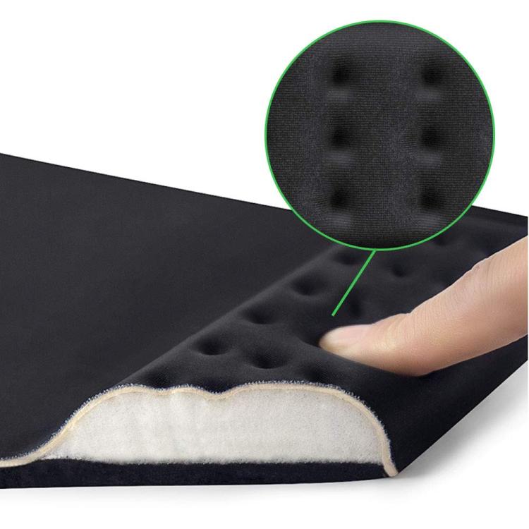 Rectangular Memory Foam Slow Rebound Wrist Breathable Mouse Pad(Black) - Mouse Pads by PMC TechLife | Online Shopping South Africa | PMC TechLife | Buy Now Pay Later Mobicred