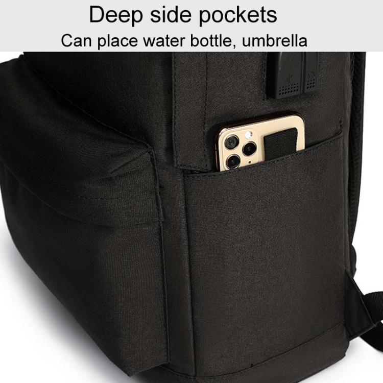 SKV B20537 Lightweight Traveling Double Shoulder Bag Large Capacity Laptop Backpack(Blue) - Backpack by SKV | Online Shopping South Africa | PMC TechLife | Buy Now Pay Later Mobicred