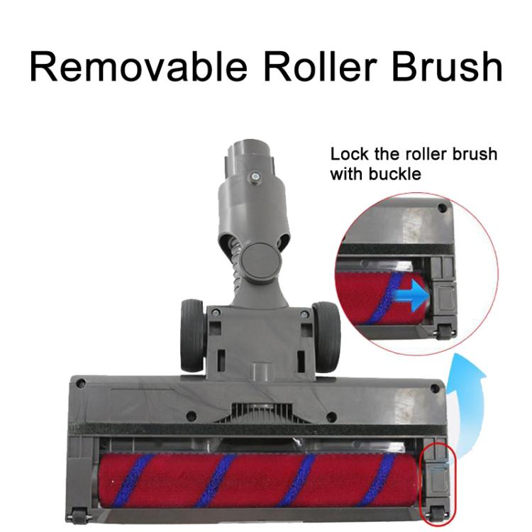 For Dyson V7 / V8 / V10 / V11 Vacuum Cleaner Floor Brush Head With LED Light 03B Roller Carpet - For Dyson Accessories by PMC TechLife | Online Shopping South Africa | PMC TechLife | Buy Now Pay Later Mobicred