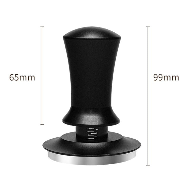 Scale Horizontal Constant Pressure Coffee Grinder Stretching Powder Press Hammer, Style: Silver Blue Thread+Round Base(58mm) - free shipping - PMC TechLife - Order now!
