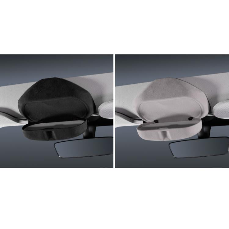 For Tesla Suede Leather Glasses Storage Box, Model: 2024 Model 3 Black - Sunglasses & Glasses Clips by PMc TechLife | Online Shopping South Africa | PMc TechLife | Buy Now Pay Later Mobicred