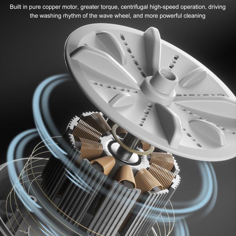 Mini Portable Underwear Socks Turbine Washing Machine, Color: Green Three-speed Timing - Washing Machines & Accessories by PMC TechLife | Online Shopping South Africa | PMC TechLife | Buy Now Pay Later Mobicred