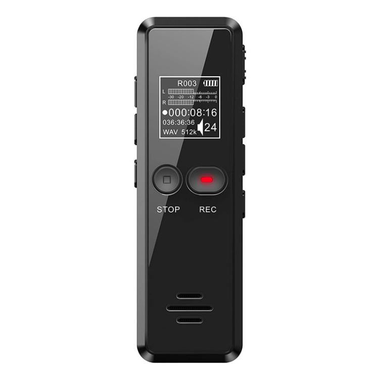16GB 0.9-inch LCD Screen Interview Mini HD Recorder USB Charging MP3 Player - Recording Pen by PMC TechLife | Online Shopping South Africa | PMC TechLife | Buy Now Pay Later Mobicred
