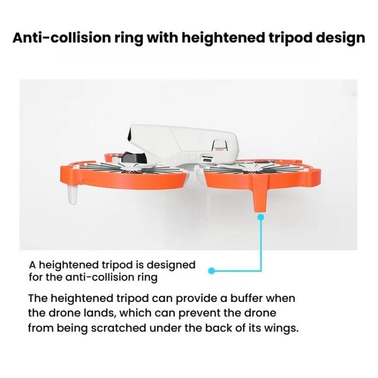 For DJI Flip Drone With Tripod Bumper Ring(Gray) - free shipping - PMC TechLife - Order now!