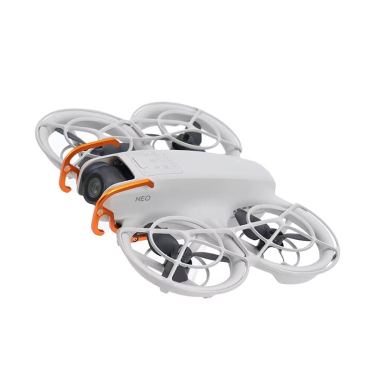 For DJI Neo RCSTQ Aluminum Alloy Crash Bar Convenient Quick Release Protective Stand(Orange) - free shipping - PMC TechLife - Order now!
