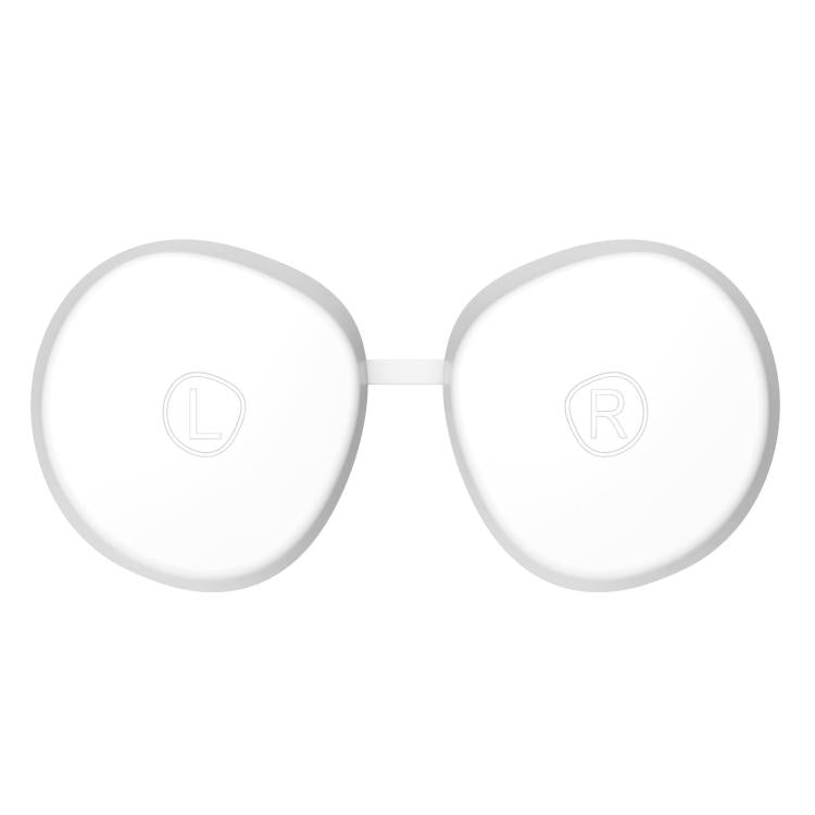 For Meta Quest 3S / Quest 2 VR Lens TPU Protective Cover(White) - VR Accessories by PMC TechLife | Online Shopping South Africa | PMC TechLife | Buy Now Pay Later Mobicred