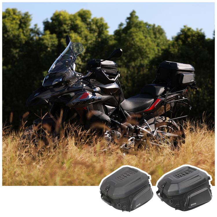 Rhinowalk MT2335 23L-35L Expandable Large-capacity EVA Hard Shell Motorcycle Tail Bag(Matt) - free shipping - PMc TechLife - Order now!
