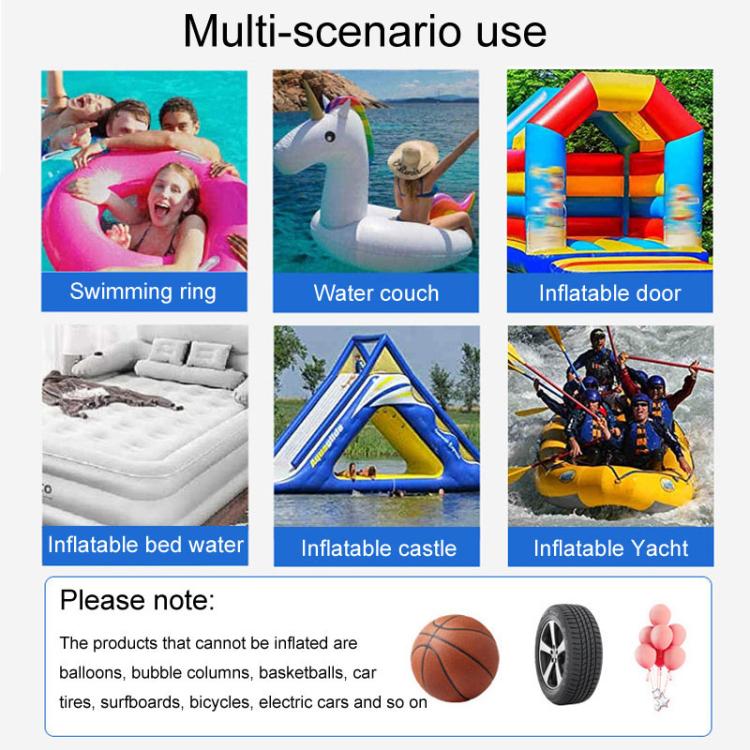 GLD-318 High Power 600W Electrical Inflatable Pump Tent Yoga Mat Inflator EU Plug - Inflatable Pump by PMc TechLife | Online Shopping South Africa | PMc TechLife | Buy Now Pay Later Mobicred