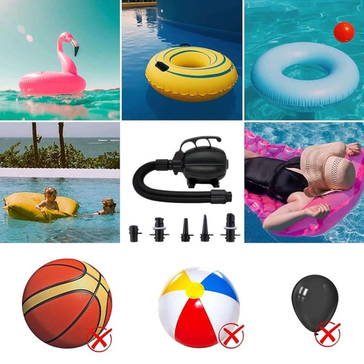 GLD-318 High Power 600W Electrical Inflatable Pump Tent Yoga Mat Inflator EU Plug - Inflatable Pump by PMc TechLife | Online Shopping South Africa | PMc TechLife | Buy Now Pay Later Mobicred