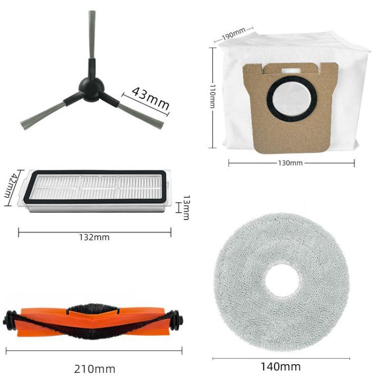 6pcs Dust Bag For Xiaomi Robot Vacuum X20 Max Parts Accessories - free shipping - PMc TechLife - Order now!