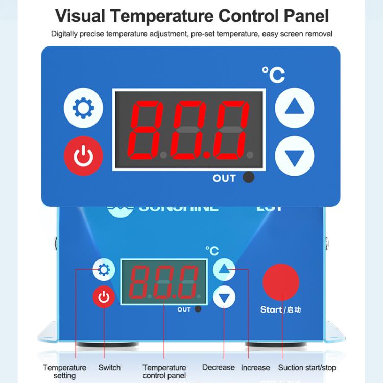 SUNSHINE LS1 Mobile Phone LCD Screen Repair Heated Separator Curved Straight Screen Frame Removal Machine - free shipping - PMC TechLife - Order now!