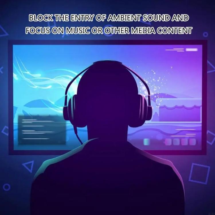 For Logitech G733 LIGHTSPEED Headset 1pair Ear Pads Sponge Soft Cushion, Color: Gray - free shipping - PMc TechLife - Order now!