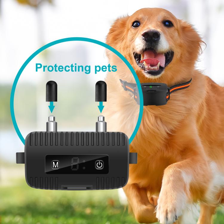 Anti-Barking Dog Collar Pet Remote Control Training Barking Control Device(Black) - Training Aids by PMC TechLife | Online Shopping South Africa | PMC TechLife | Buy Now Pay Later Mobicred
