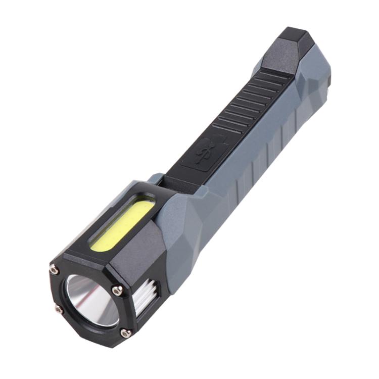 Magnet-Hook COB Rotating Strong Light Emergency Work Light(Gray) - Other Tools by PMC TechLife | Online Shopping South Africa | PMC TechLife | Buy Now Pay Later Mobicred