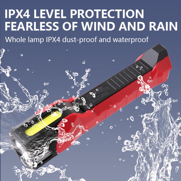 Magnet-Hook COB Rotating Strong Light Emergency Work Light(Gray) - Other Tools by PMC TechLife | Online Shopping South Africa | PMC TechLife | Buy Now Pay Later Mobicred