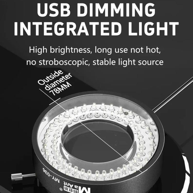 MaAnt MY-036 Cell Phone Repair 72 Beads Microscope Ring Light Source - free shipping - PMc TechLife - Order now!