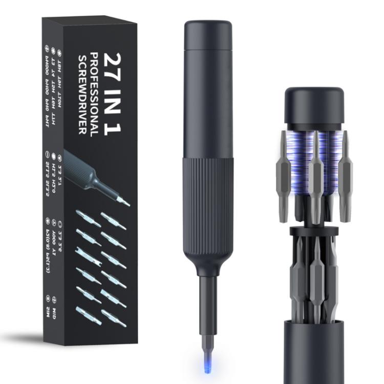 27 In 1 Dual Bits Precision Screwdriver Tool Kit Mini Mobile Phone Computer Eyeglasses Repair Tool(ABS Shell) - free shipping - PMC TechLife - Order now!