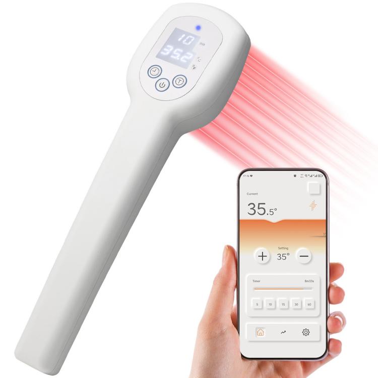 Home Full Body Pain Relief Infrared Physiotherapy Device with APP(White) - free shipping - PMC TechLife - Order now!