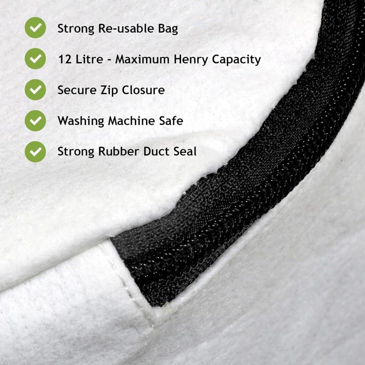 For Numatic Henry Hetty James Vacuum Cleaner Dust Bag Replacement Parts - Other Accessories by PMc TechLife | Online Shopping South Africa | PMc TechLife | Buy Now Pay Later Mobicred