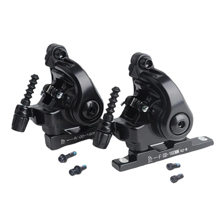 RACEWORK RK563 160mm Road Bike Disc Brake Flat Mount Mechanical Dual Side Actuation Caliper(1pair) - free shipping - PMc TechLife - Order now!