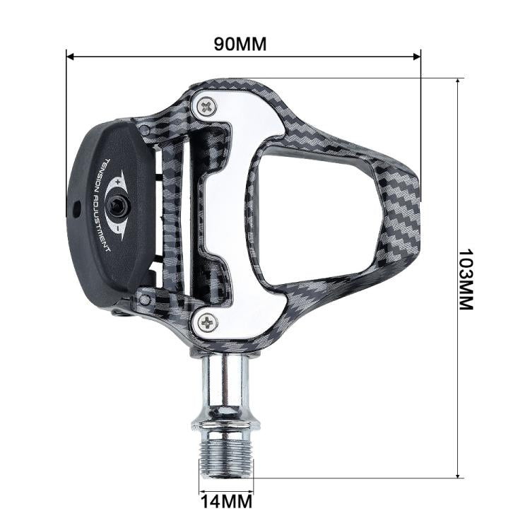 RACEWORK R358 Road Bike Self-locking Pedal Bearing Bicycle Pedal(For LOOK system) - free shipping - PMc TechLife - Order now!
