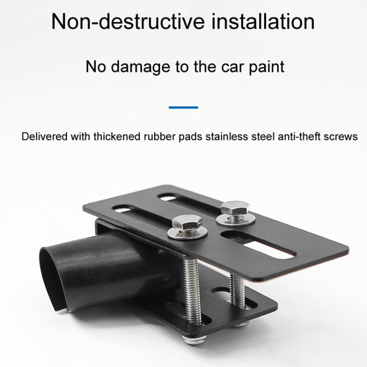 Car Luggage Rack Modification Fixing Clip Roof Spotlight Bracket Accessories(Black) - Roof Racks by PMc TechLife | Online Shopping South Africa | PMc TechLife | Buy Now Pay Later Mobicred