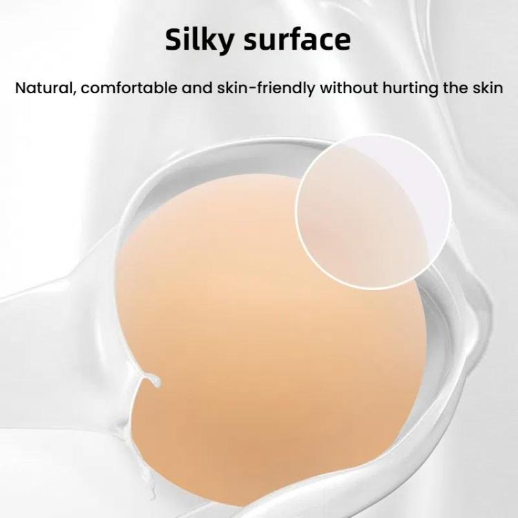 Ultra-thin Invisible Anti-bump Silicone Breast Stickers, Size: 10cm(Dark brown) - free shipping - PMc TechLife - Order now!
