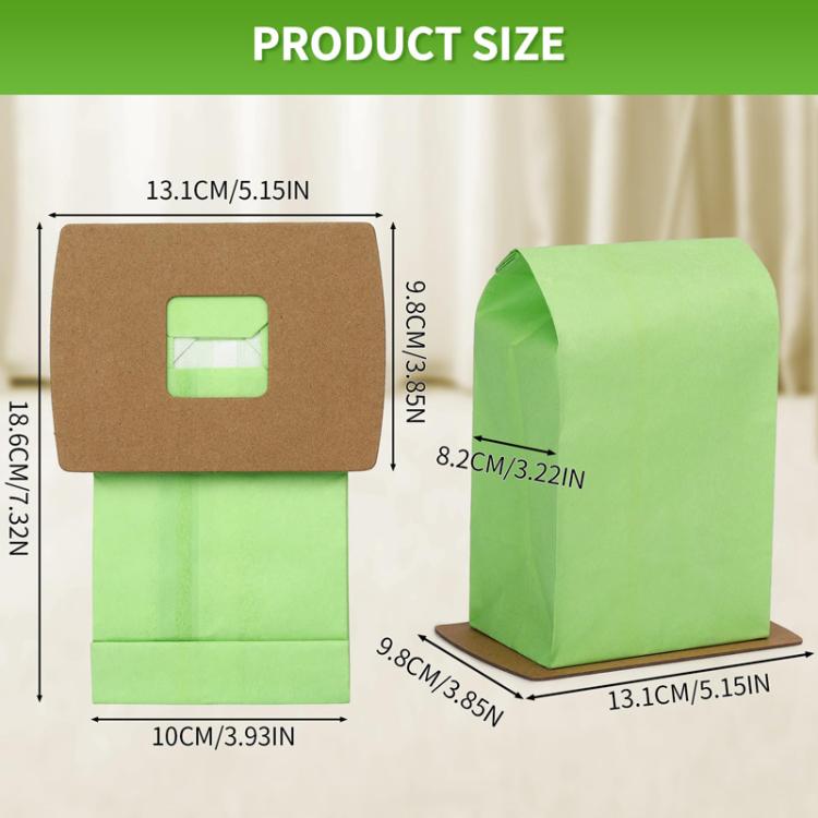 10pcs For Oreck BB Vacuum Cleaner Replacement Paper Bag Filter Dust Collection Bag - Other Accessories by PMc TechLife | Online Shopping South Africa | PMc TechLife | Buy Now Pay Later Mobicred