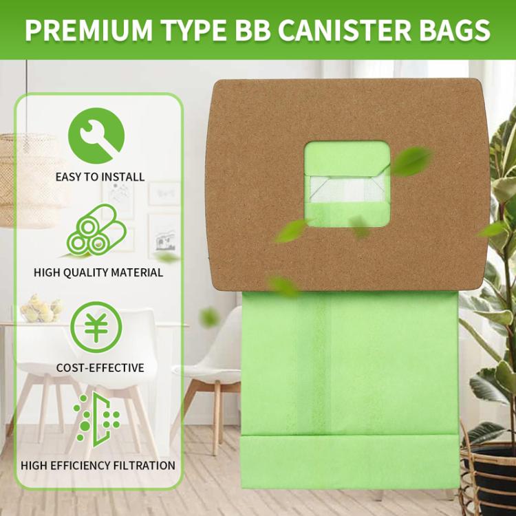 10pcs For Oreck BB Vacuum Cleaner Replacement Paper Bag Filter Dust Collection Bag - Other Accessories by PMc TechLife | Online Shopping South Africa | PMc TechLife | Buy Now Pay Later Mobicred