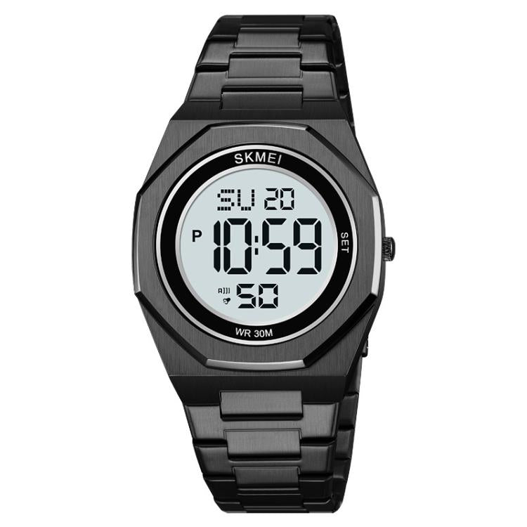 SKMEI 2479 Men Business Casual Multi-Function Chronograph Electronic Watch(Black) - free shipping - PMC TechLife - Order now!
