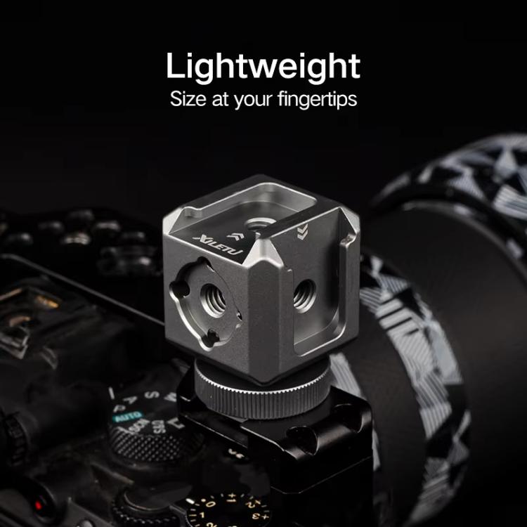 XILETU  XDS-15  Multi-head Cold Shoe Mount Adapter for Camera Flash, Microphone, LED Light - free shipping - PMC TechLife - Order now!