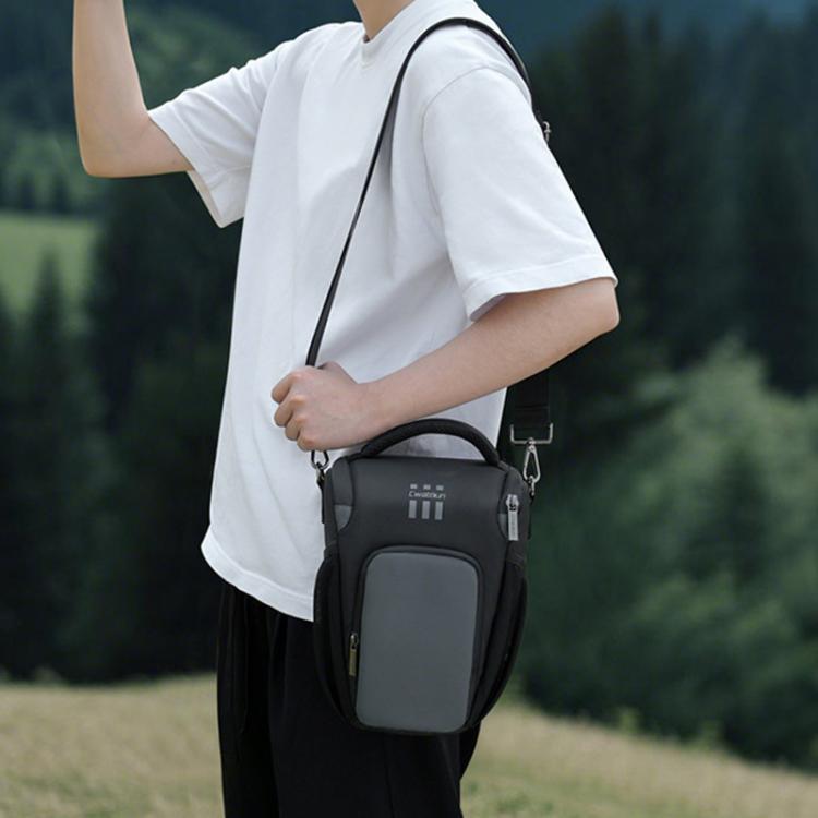 Cwatcun D1 Small Lightweight Portable Leather Film Material Camera Crossbody Bag - free shipping - PMC TechLife - Order now!