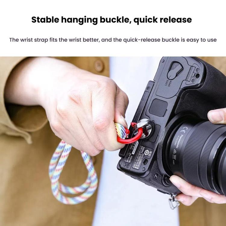 Cwatcun D189 Camera Wrist Strap Comfortable Stress Relief Quick Release Hand Strap - free shipping - PMC TechLife - Order now!