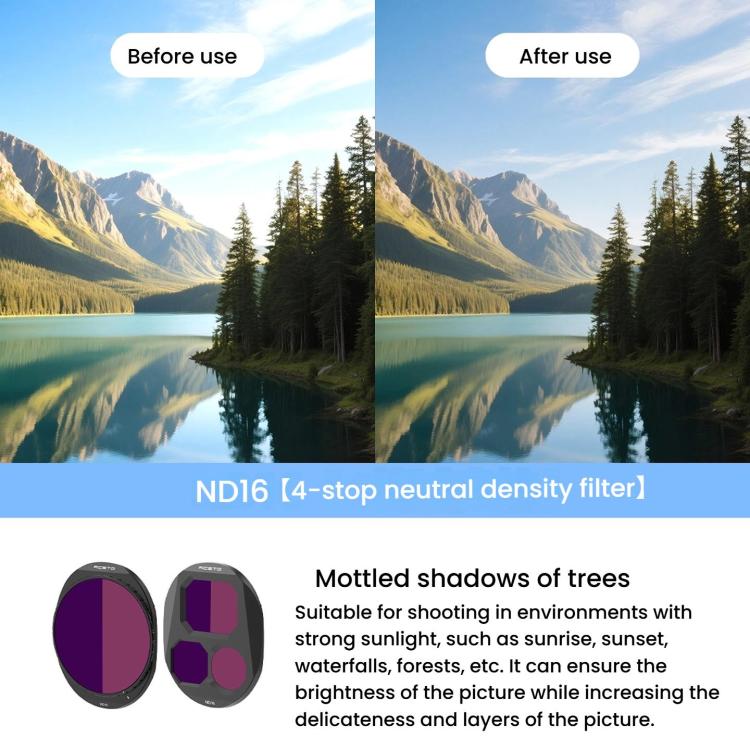 For DJI Mavic 4 Pro RCSTQ Lens Filter, Style: CPL - free shipping - PMC TechLife - Order now!